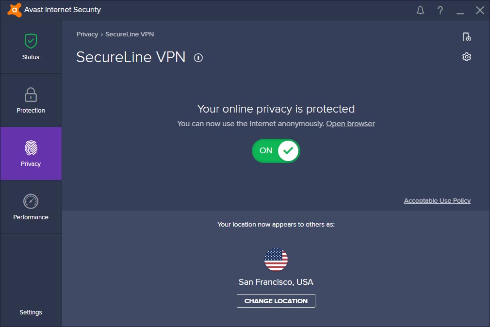 avast secureline vpn free key
